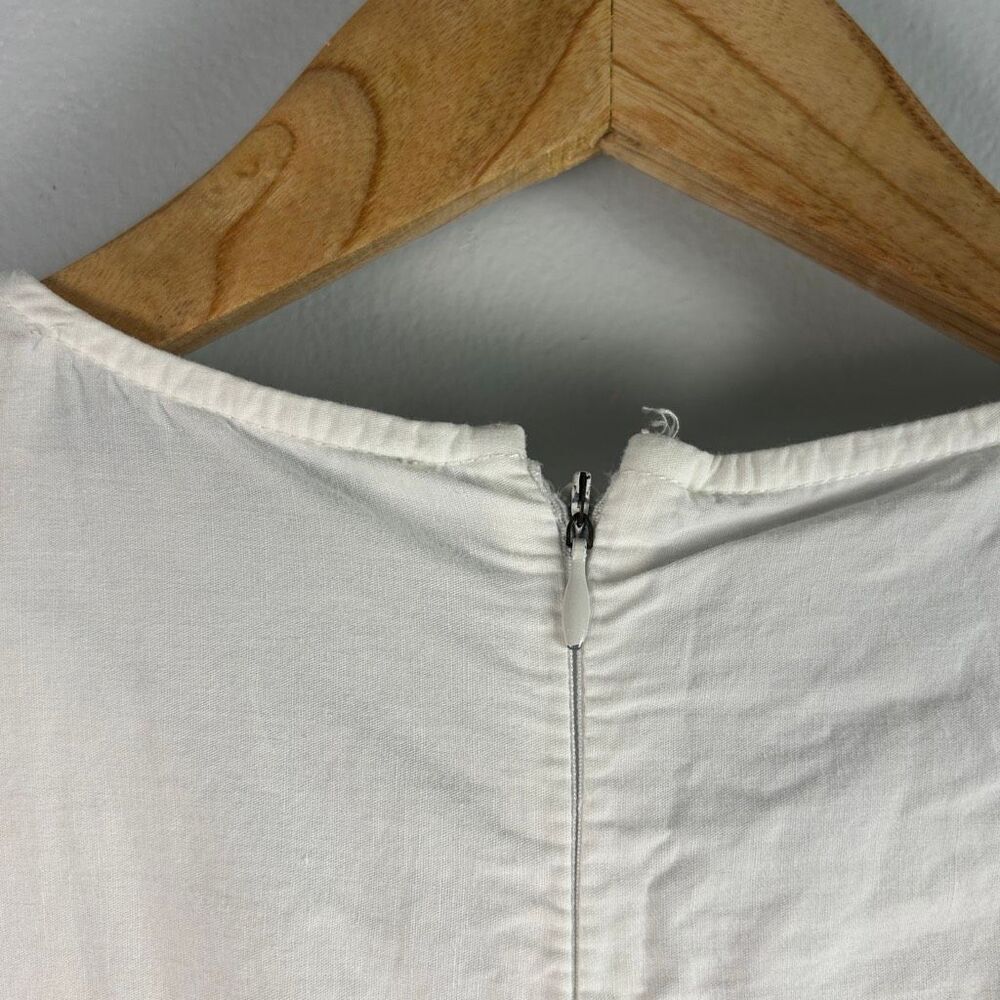 SEA NEW YORK Violette Patch Puff Sleeve Midi Dress M - Picture 4 of 9